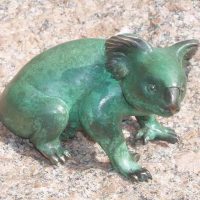 Koala bronze miniature