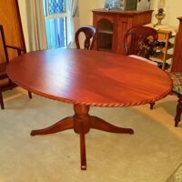 Classic oval table